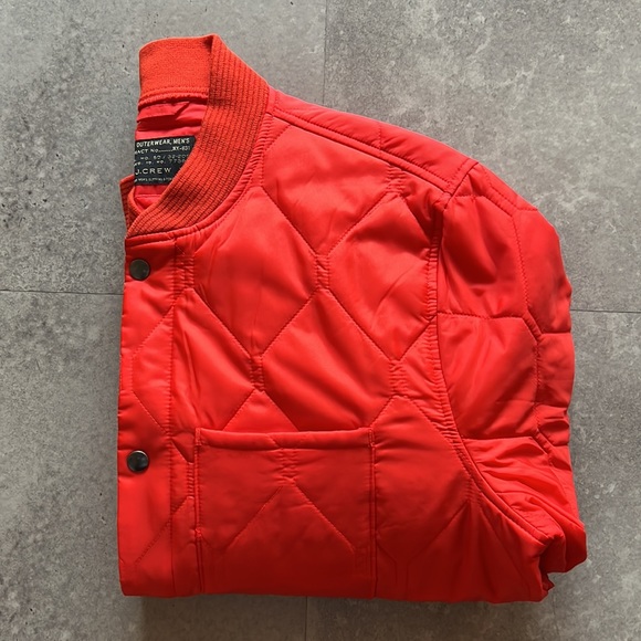 Mens Jcrew Bomber Jacket - Picture 2 of 5